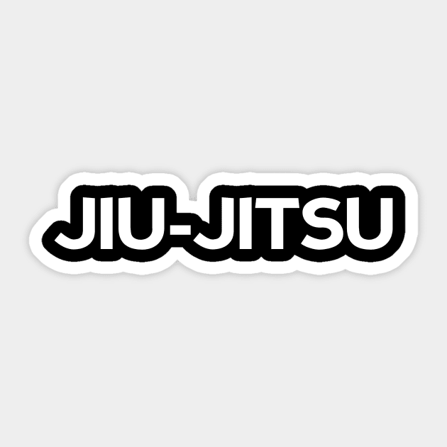 Brazilian Jiu Jitsu Sticker by fromherotozero